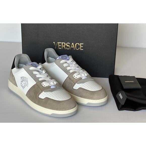 Versace Medusa Men’s Suede Leather Multicolor Sneakers 7 US (40) 1013377 IT NIB main image 10